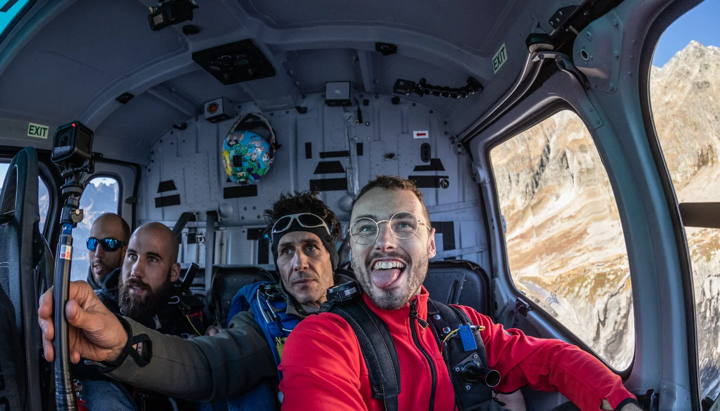 Saut en parachute tandem Chamonix